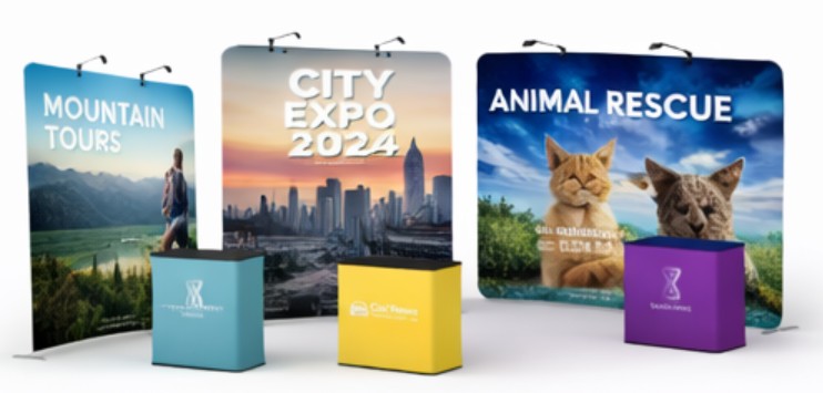 Tension Fabric Display